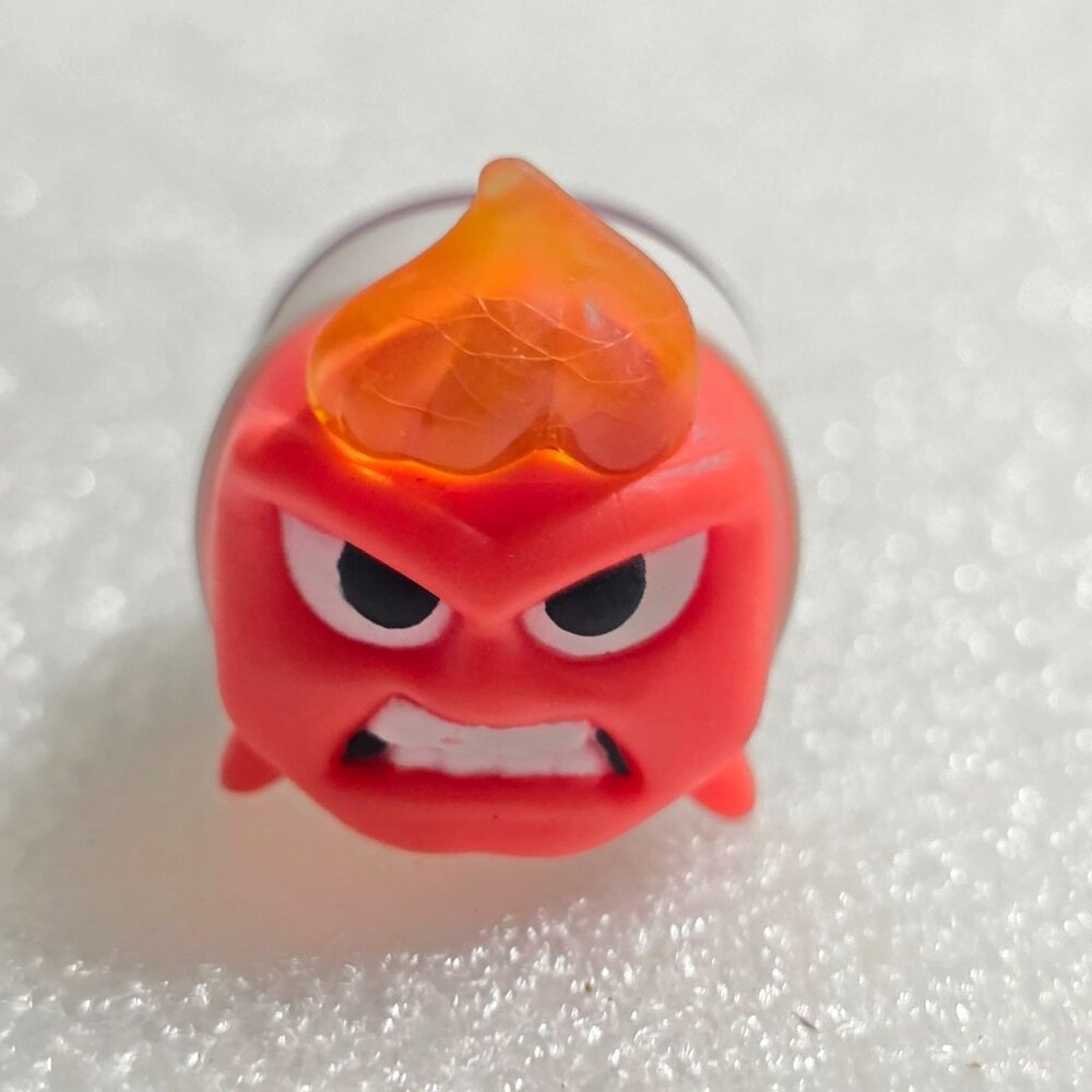 Disney Tsum Tsum Jakks Pacific Inside Out ANGER‎ Vinyl Figure Mini 1"